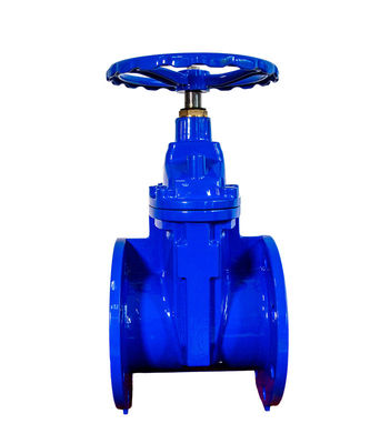Flanged Gate Valve DN150 Resilient Seated Sluice Valve BS4504 BS5163