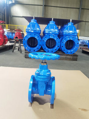 Soft Seat Actuated Gate Valve DN65 Ductile Iron BS5163