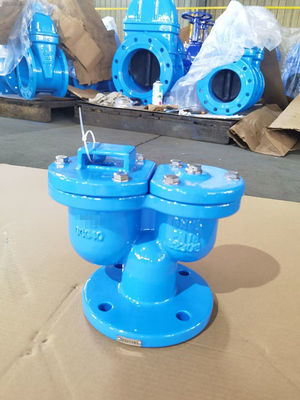 PN10 Flanged Double Orifice Air Valve For Slurry OEM