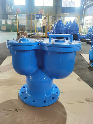 Flanged End Double Ball Air Valve Cast Iron Air Release Valve For Water Steam