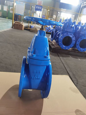 Soft Seat Din F4 Gate Valve For Water Tank Resilient Wedge With EPDM Gasket