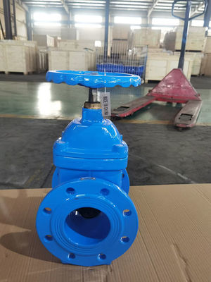 Non Rising Stem DIN 3352 Gate Valve Ductile Iron DN100