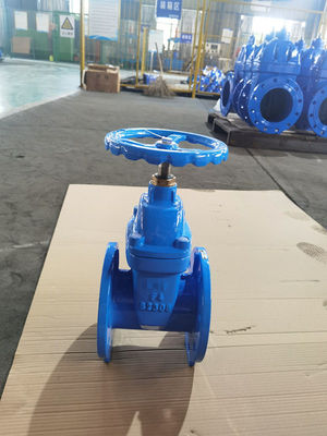 Non Rising Stem DIN 3352 Gate Valve Ductile Iron DN100