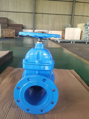 Pipeline Electric Ductile Iron Gate Valve 100mm Customized