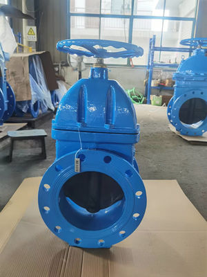 Class A DN50 Rising Stem Gate Valve Resilient Wedge Valve ANSI Standard
