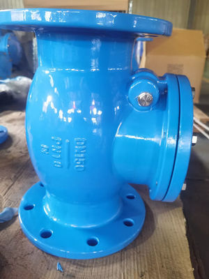 Swing Cast Iron Check Valve 150mm Soft Seat EN1092/JIS B2212 End Connection