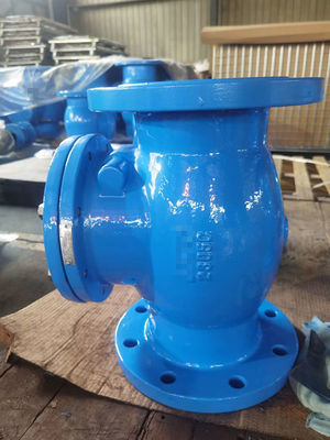 Swing Cast Iron Check Valve 150mm Soft Seat EN1092/JIS B2212 End Connection