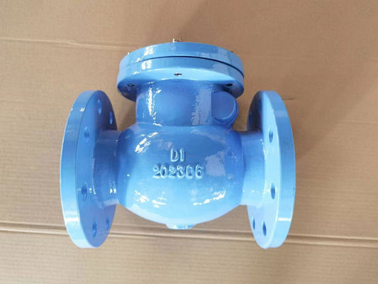 DN300 Cast Steel Check Valve With Counterweight 2''-12'' BS4504/ANSI B16.5/ JIS B2212