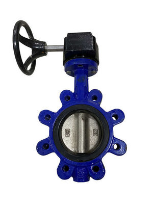 Industrial Ductile Iron Butterfly Valve Gear Operated DIN3202