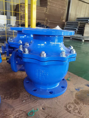 Flange End Connection Ductile Iron Ball Valve Suitable For Various Pressure Ratings