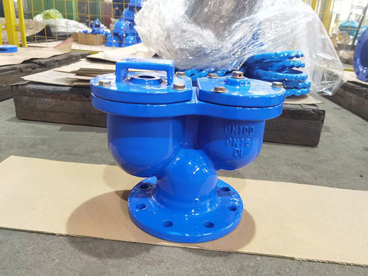 DN50 - DN200 Double Ball Air Valve For Water / Steam / Oil / Gas Networks