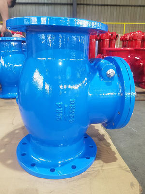 PN10 Pressure Cast Iron Check Valve -20C To 120C EN1092 / BS4504 / ANSI B16.5 / JIS B2212