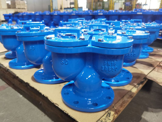 Flanged Double Orifice Air Valve Optimal Choice For -20C To 120C Temperature Control