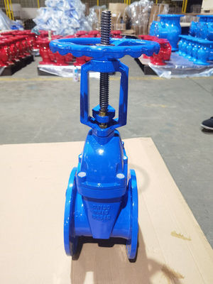 DN50 - DN800 Soft Seat Gate Valve With Rising Stem And Class A Seat Leakage For Industrial