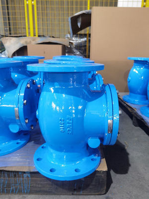 Flange Type Cast Iron Check Valve Face To Face BS5153 Swing Check Valve