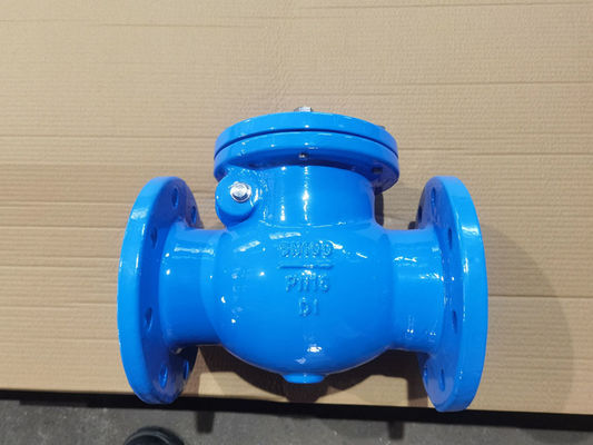 Swing Cast Iron Check Valve DIN3302-F6 / BS5153 / ANSI B16.10 / JIS B2002 DN50 - DN300/2 -12