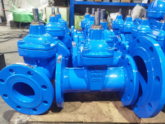 EN1092 F5 Ductile Iron Gate Valve Flanged End Connection