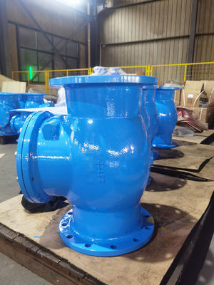 Temperature Range -20C-120C Check Valve With Counter Weight JIS B2043
