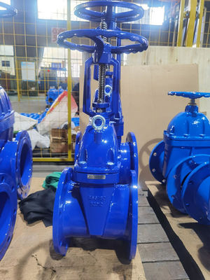 DN50-DN800 / 2''-32'' Cast Iron Gate Valve Soft Seat Design For Industrial