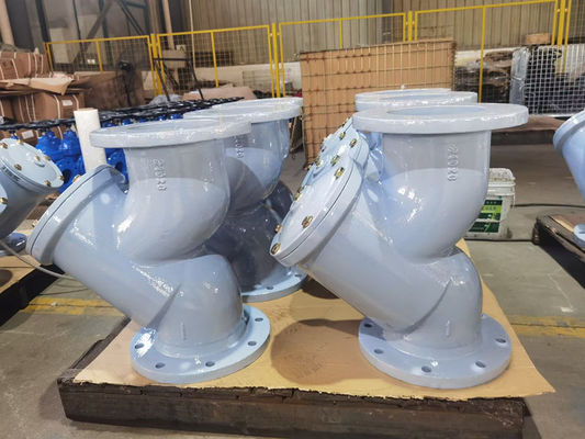 Ductile Iron Y Strainer Valve With High Temperature Rating -20C-120C