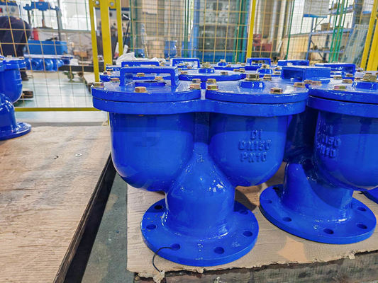 Flanged Double Orifice Air Valve EPDM/SS304/SS316 Sealing For Precise Flow Control