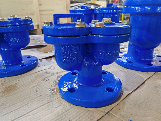 PN10/PN16 Flanged Double Orifice Air Valve EPDM/SS304/SS316 Sealing For Wide Temperature Range