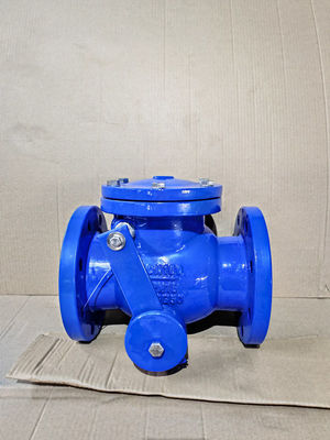 Counter Weight Swing Check Valve PN10-PN16 Cast Iron For Water Distribution Systems