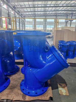 SS304 SS316 Flanged Y Type Strainer For Water Steam Oil -20.C-120.C Pressure Rating