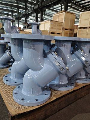 Pressure Ductile Iron Y Strainer - Cast Iron / Ductile Iron SS304/SS316 Screen PN10/PN16 Rated
