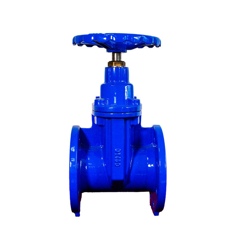 CI Cast Iron BS5163 Gate Valve 100mm For Sewage Pipeline