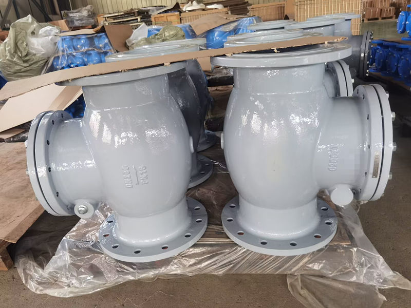 BS1868 ANSI JIS B2043 Swing 250mm Check Valve Oem Valve Cast Iron