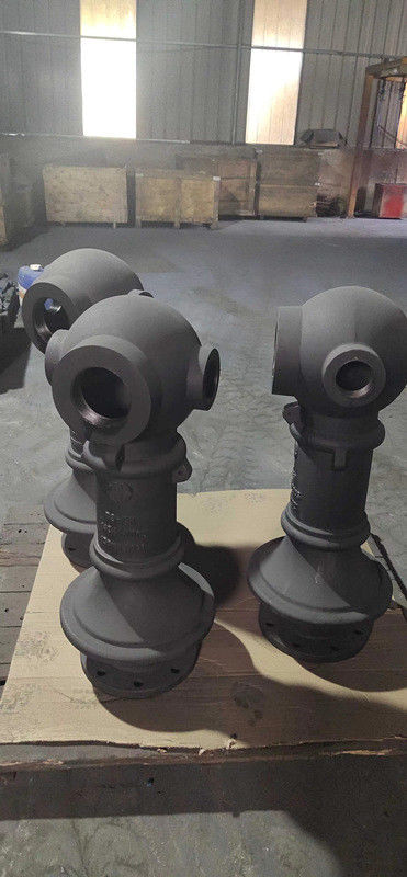 Custom Cast Iron Vertical Fire Hydrant 2 Way Pillar Hydrant DN150