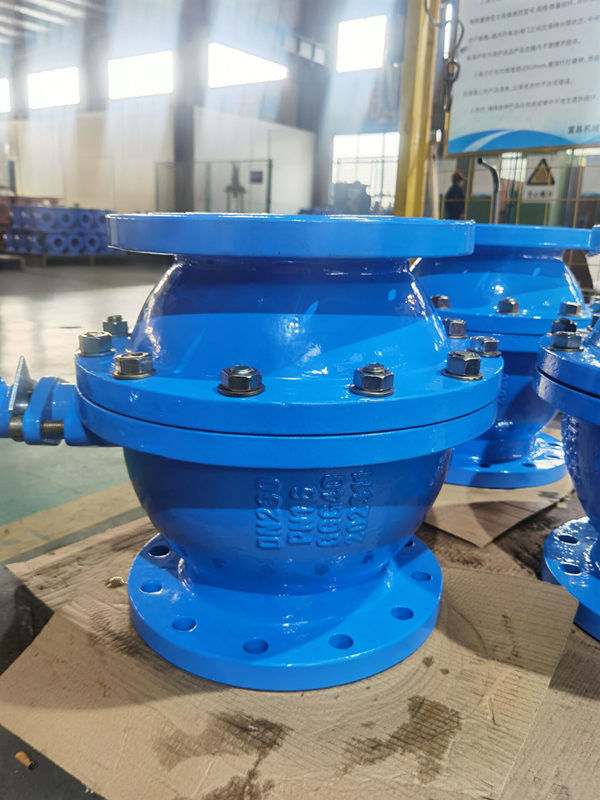 DN50 - DN300/2 -12 Ductile Iron Ball Valve With API 598 Test Standard And Sealing Options