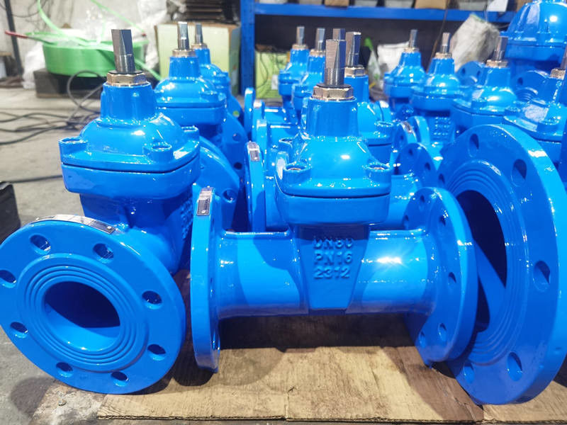 EN1092 F5 Ductile Iron Gate Valve Flanged End Connection