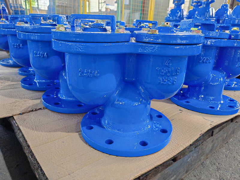 Cast Iron / Ductile Iron PN10/PN16 Pressure Double Orifice Air Valve With EPDM/SS304/SS316 Sealing For -20C-120C